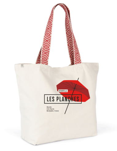 Large shopping bag "Les Planches"
