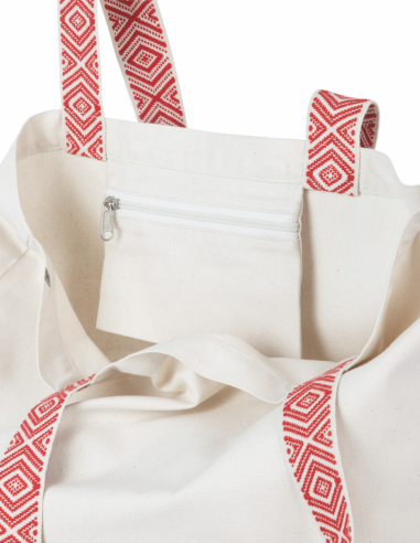 Large shopping bag "Les Baleines"