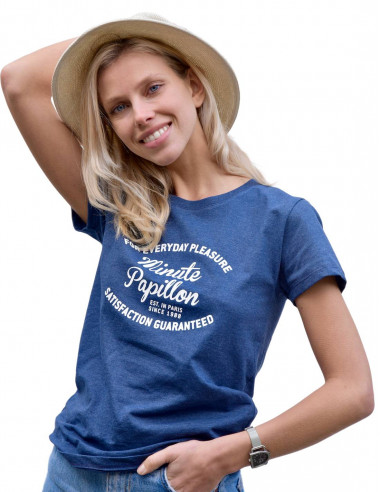 Heather blue t-shirt - For everyday pleasure...