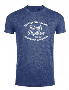 Heather blue t-shirt - For everyday pleasure Minute...