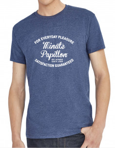 Heather blue t-shirt - For everyday pleasure Minute... 2