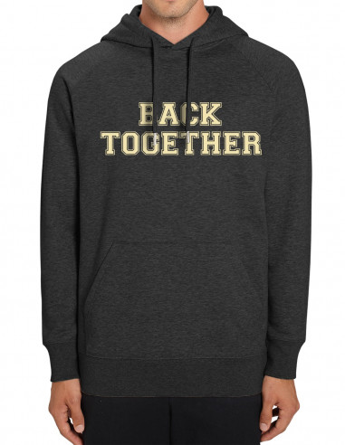 Dark gray marl hoodie - Back together