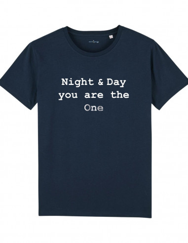 Navy blue T-shirt - Night & Day you...