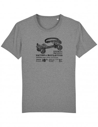 Heather gray T-shirt - Roller Skate