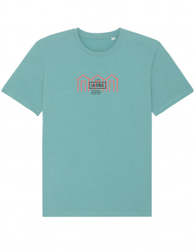 Pastel green Ile de Ré t-shirt - La Cible