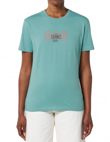 Pastel green Ile de Ré t-shirt - La Cible