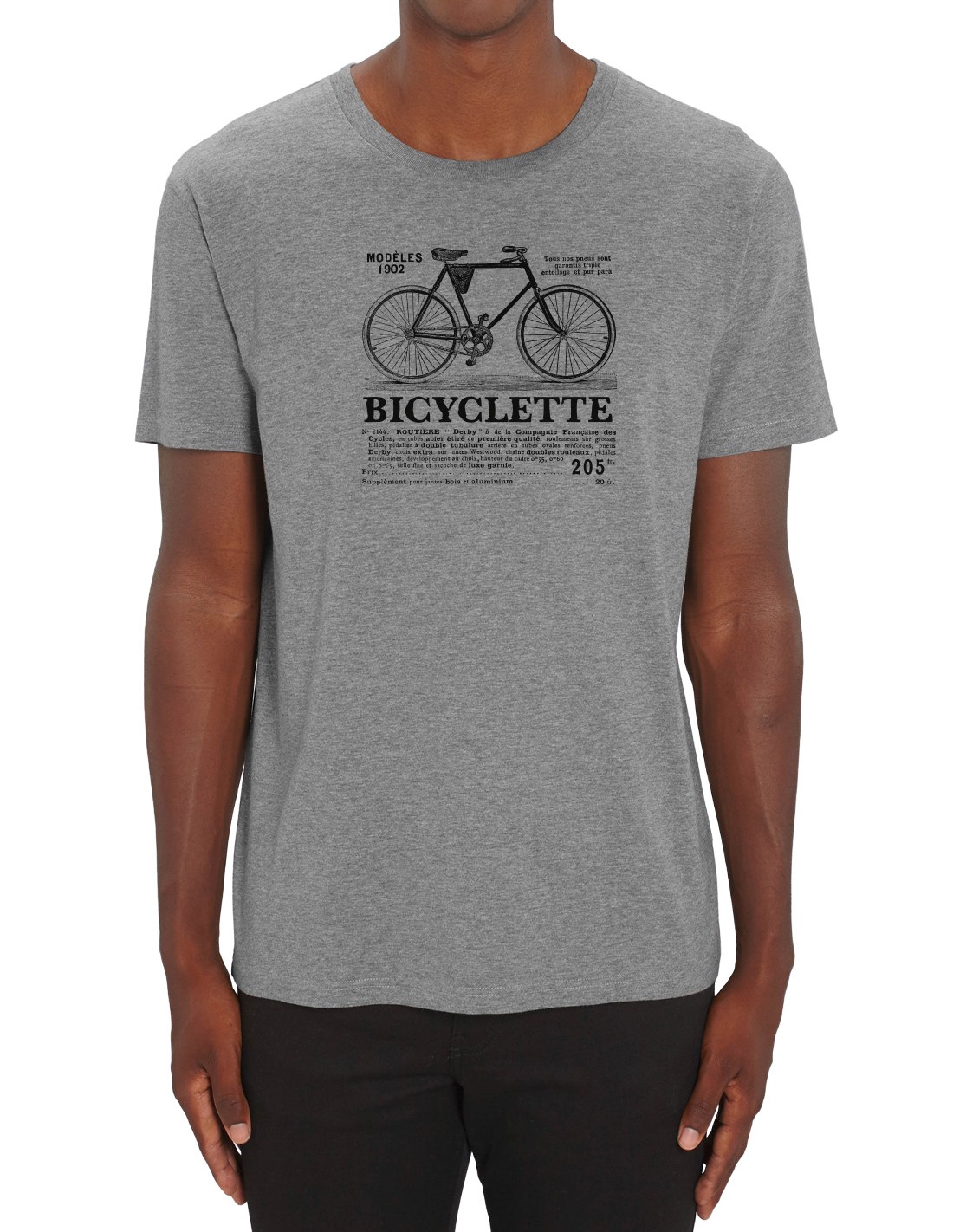 Heather gray T-shirt - Bicycle