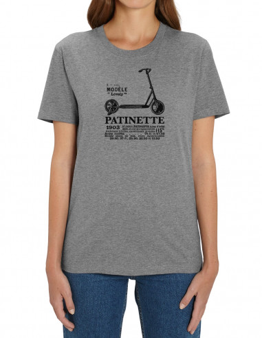 Heather gray t-shirt - Patinette