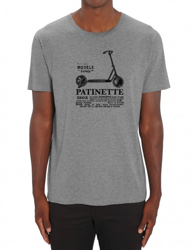 Heather gray t-shirt - Patinette