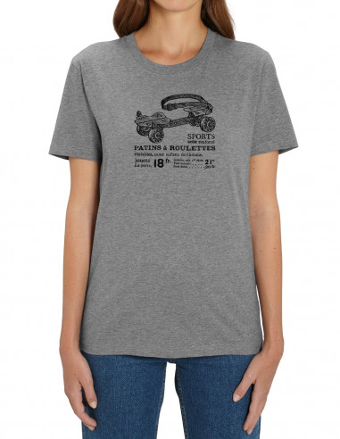 Heather gray T-shirt - Roller Skate