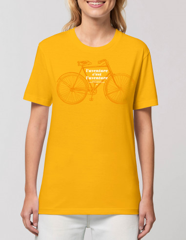 Adventure is adventure yellow t-shirt...