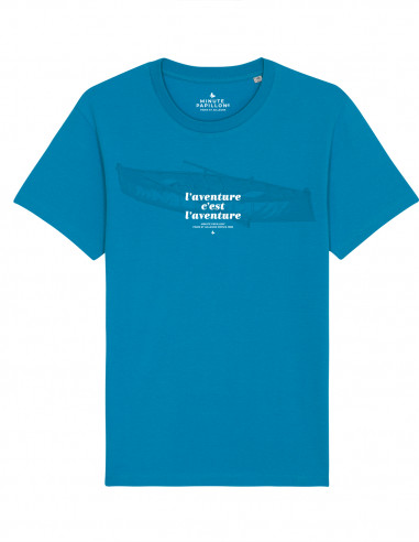 Azure T-shirt Adventure is Adventure - Canoe