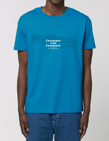 Azure T-shirt Adventure is Adventure - Canoe