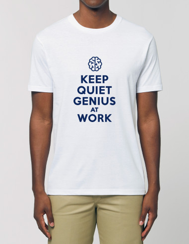 Keep quiet genius at work