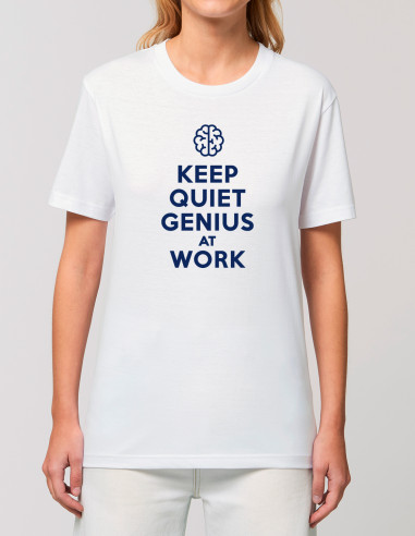 Keep quiet genius at work