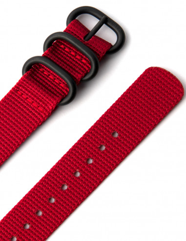 Le Bracelet Nato Rouge