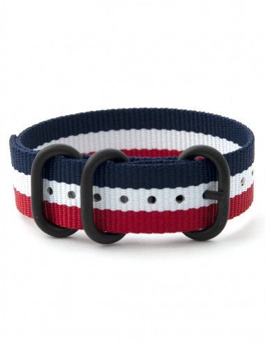 The Blue-White-Red Nato Strap