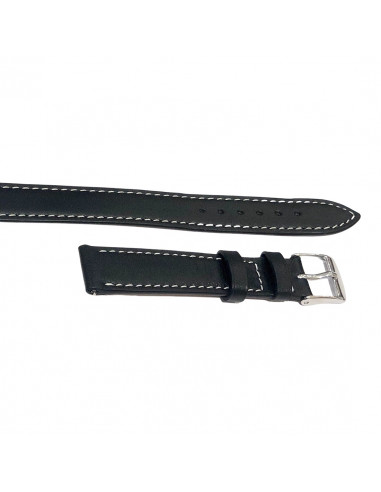 Double wrap leather strap