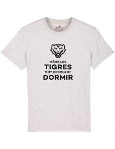 Heather cream white T-shirt - Tigers