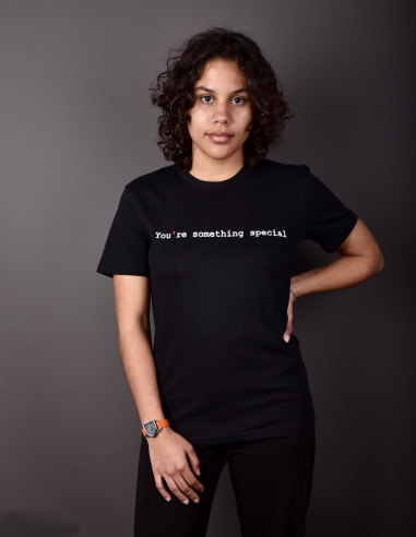 Black T-shirt - You're something special