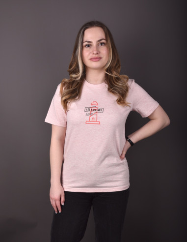 Heather pink T-shirt Ile de Ré - Phare des...