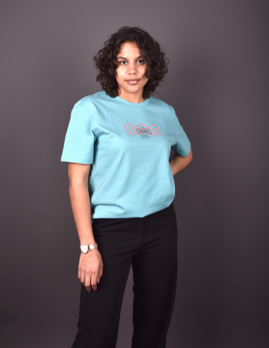 Pastel green Ile de Ré t-shirt - La Cible
