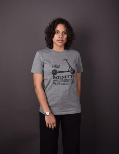 Heather gray t-shirt - Patinette