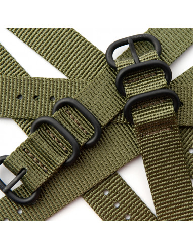 Le Bracelet Nato vert army